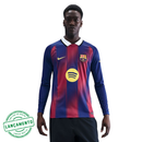 Camisa Barcelona Manga Longa 2025/26 Home