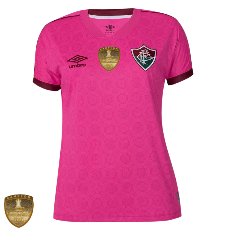 Camisa Feminina Fluminense 23/24 Outubro Rosa