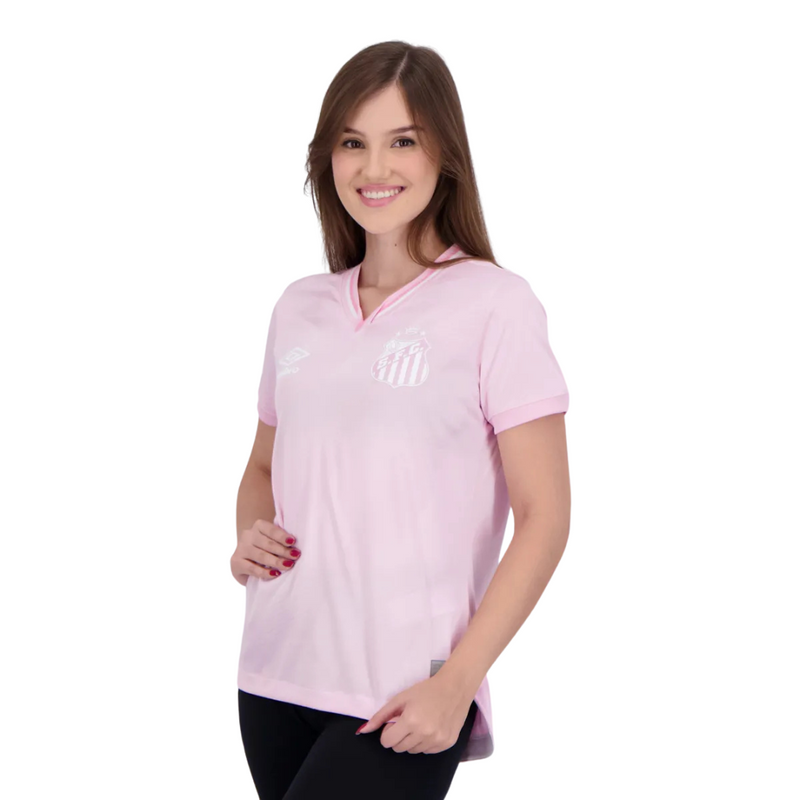 Camisa Feminina Santos 2024/25 Outubro Rosa