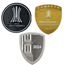Kit 3 Patches Campeão Libertadores 2024