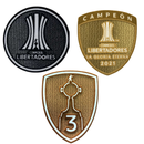 Kit 3 Patches Campeão Libertadores 2021